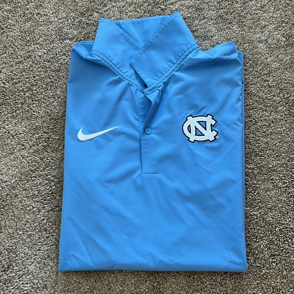 Nike UNC Tar Heels Mens M Blue Dri-Fit Polo - Picture 6 of 10